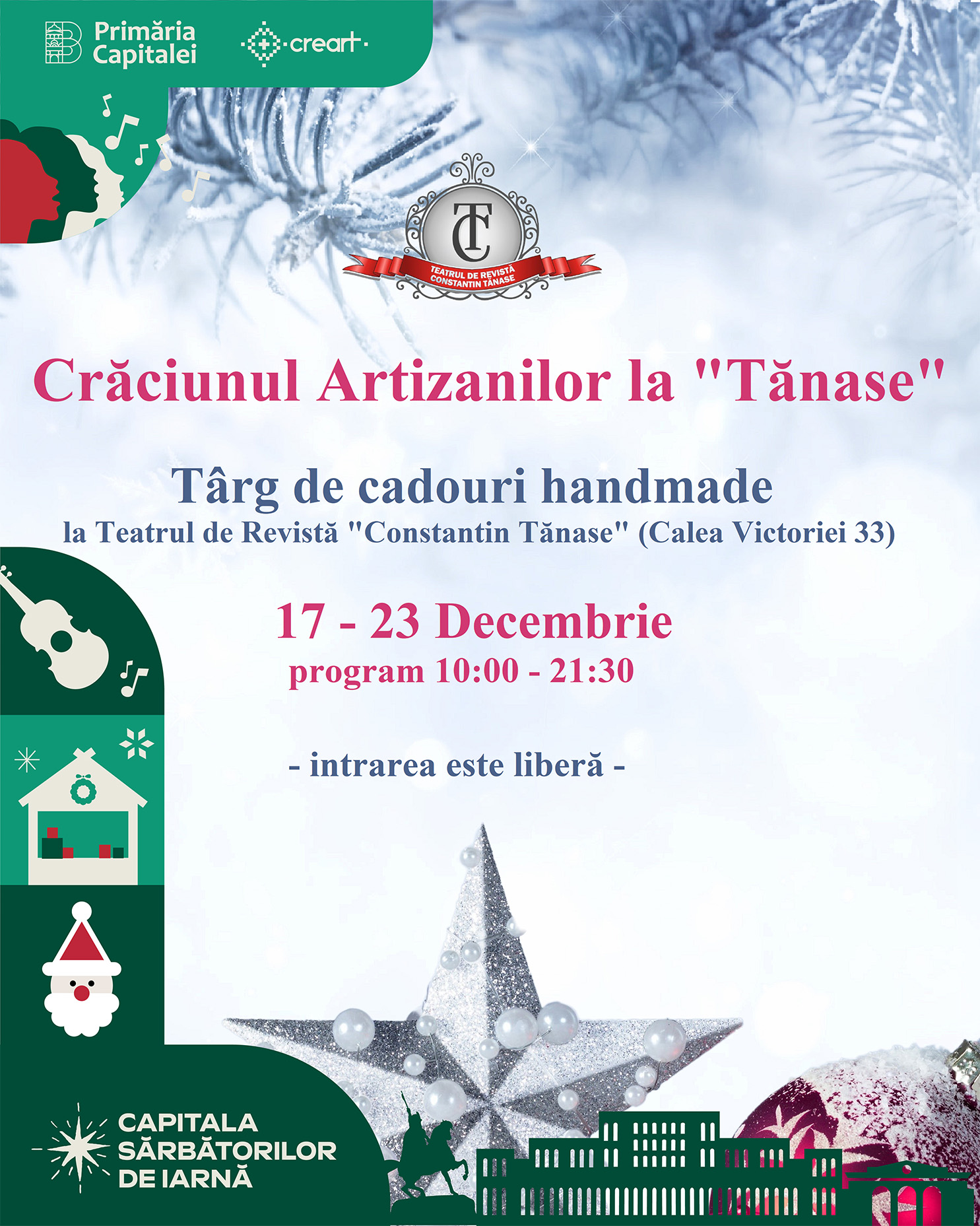 CRĂCIUNUL ARTIZANILOR LA TĂNASE